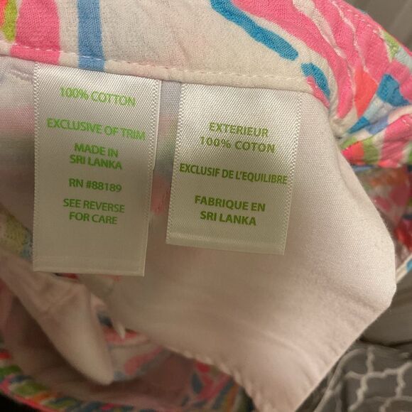 Lilly Pulitzer shorts sz.00 - Picture 4 of 4